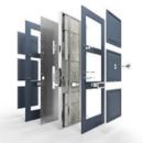 Installation porte blindée